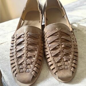 Nisolo Men’s Tobacco Huarache Sandal